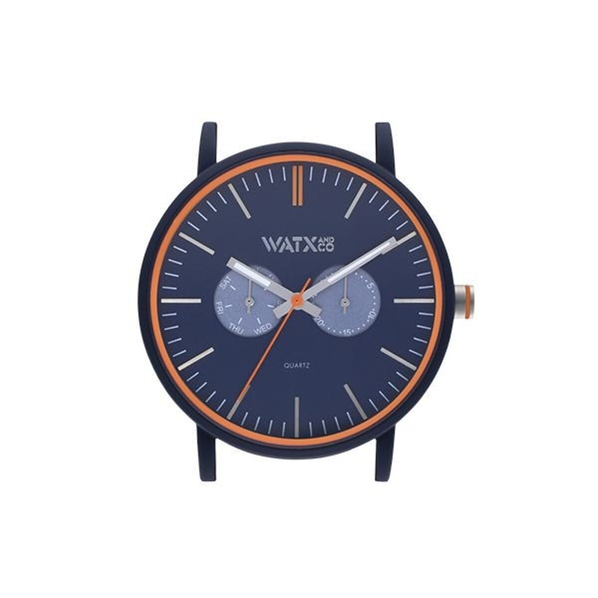 Relógio unissexo Watx & Colors WXCA2715 Azul (Ø 44 mm)