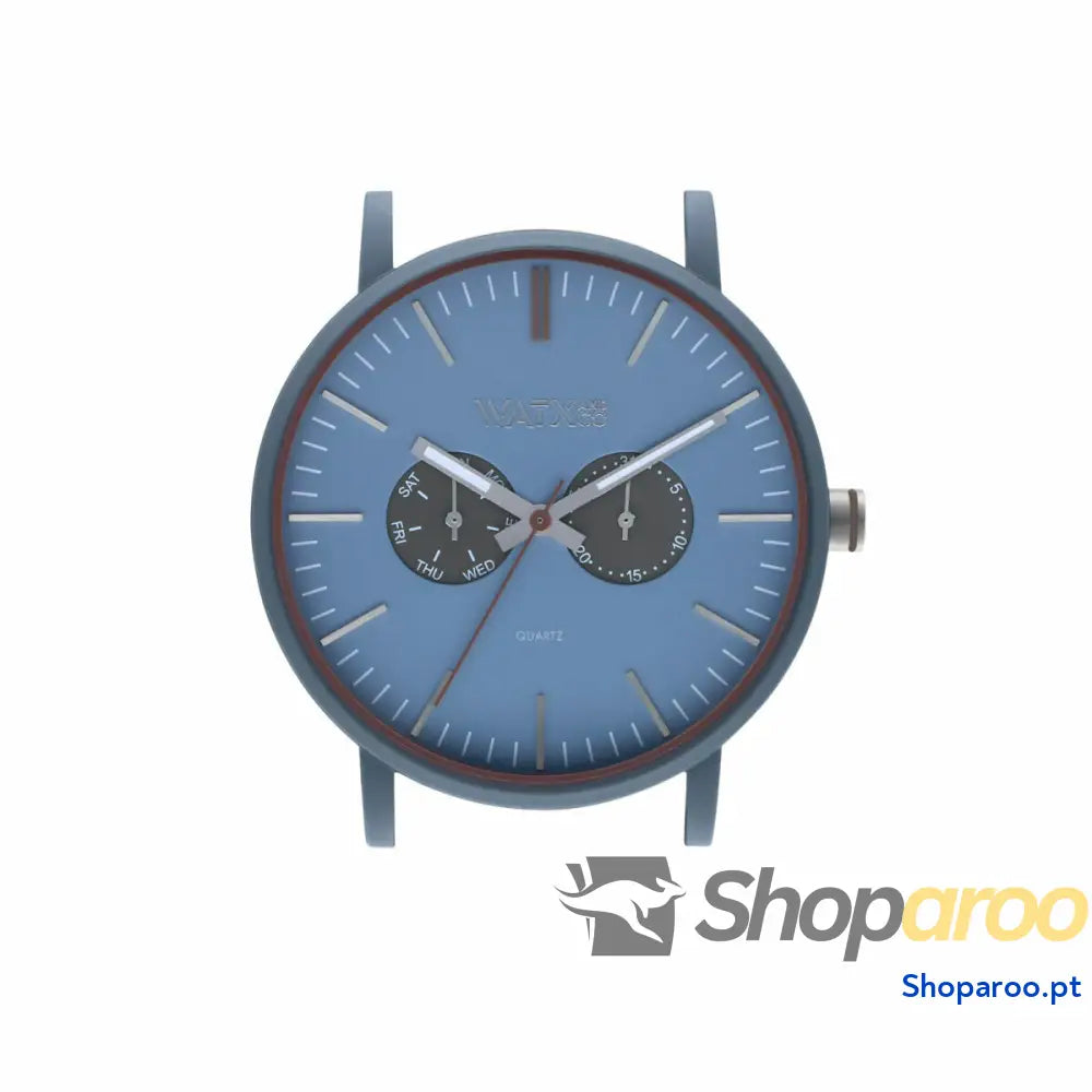 Relógio unissexo Watx & Colors WXCA2717 Azul (Ø 44 mm)