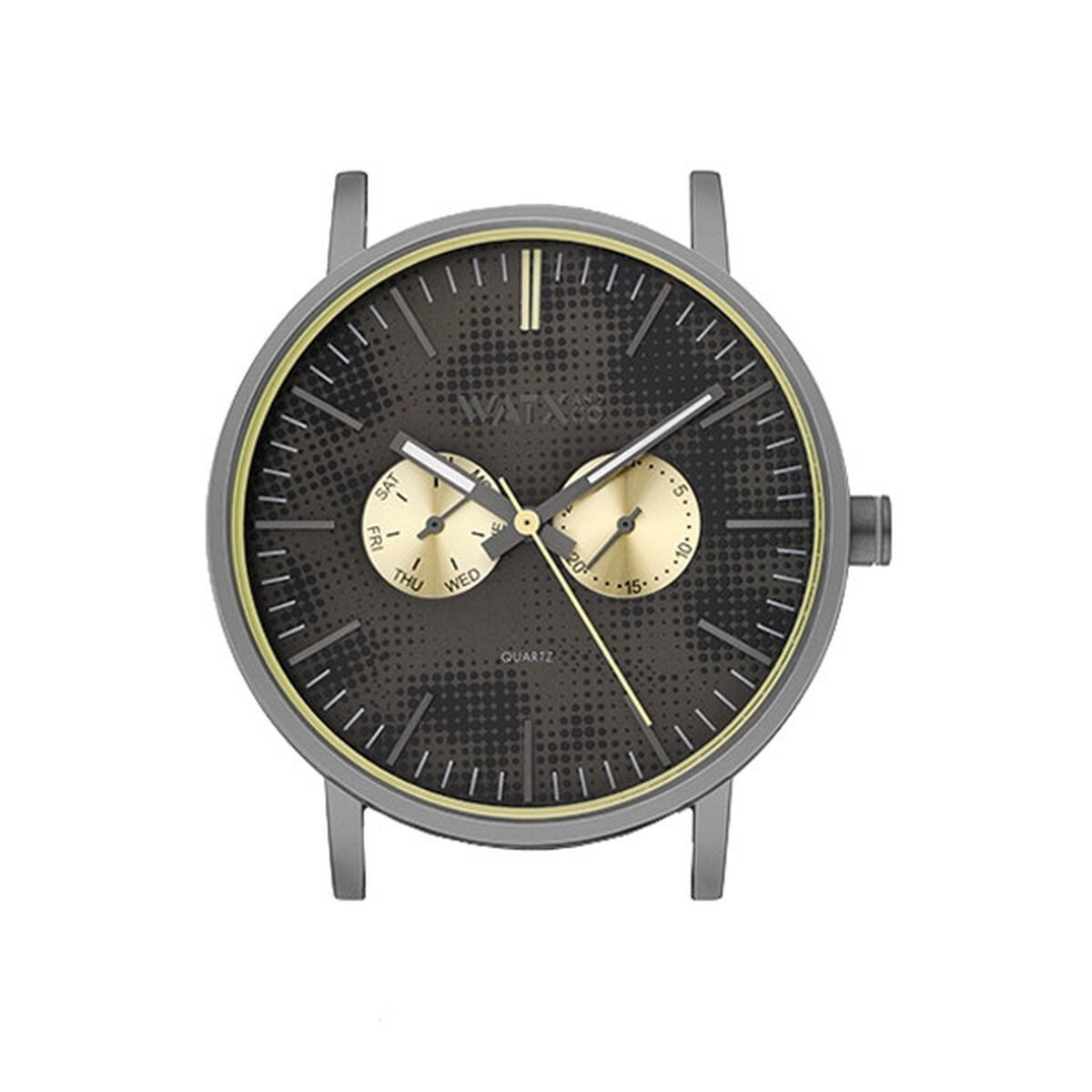 Relógio unissexo Watx & Colors WXCA2725 Cinzento (Ø 44 mm)