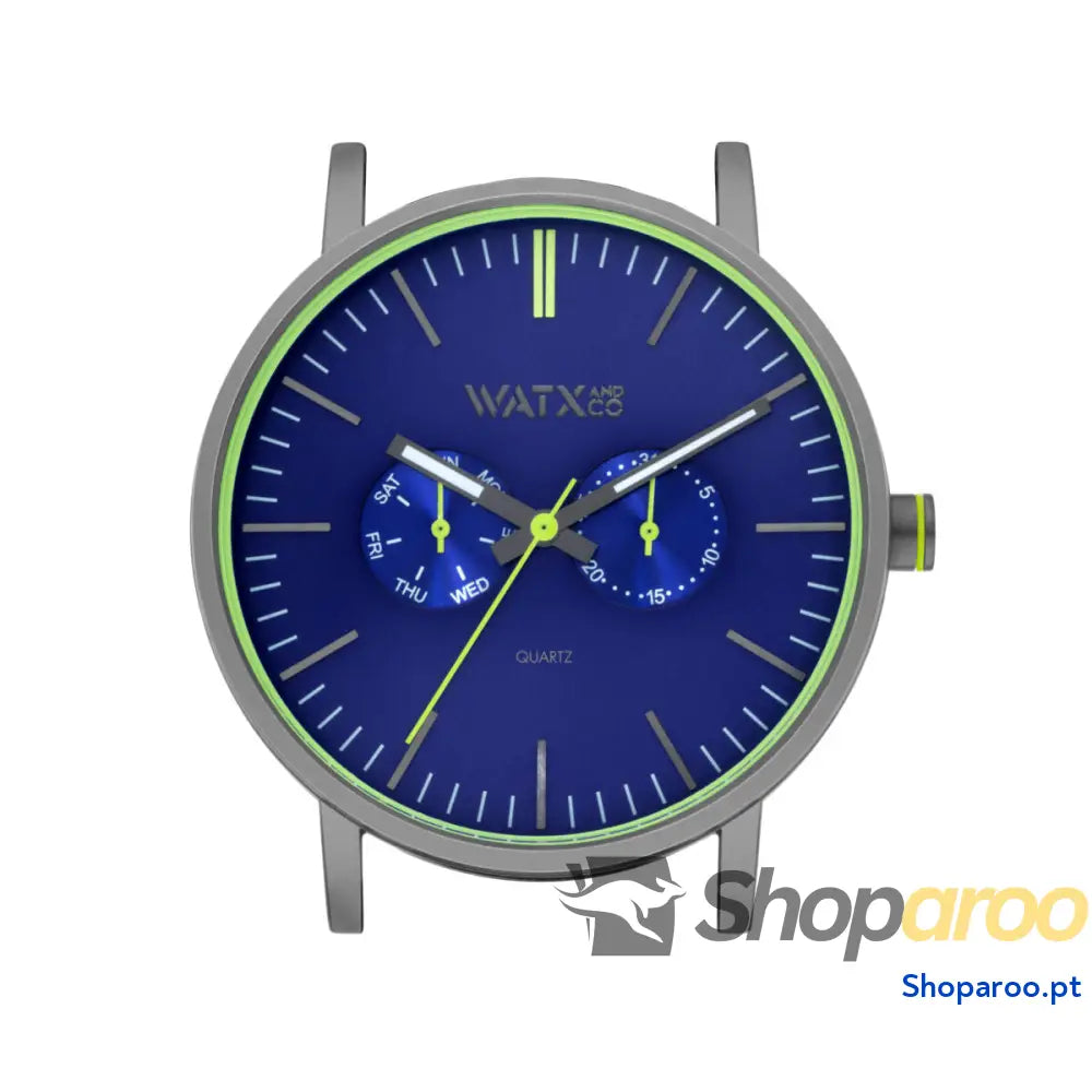 Relógio unissexo Watx & Colors WXCA2727 Cinzento (Ø 44 mm)