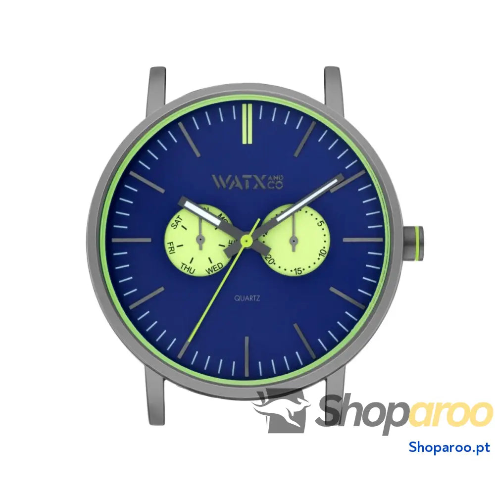 Relógio unissexo Watx & Colors WXCA2728 Cinzento (Ø 44 mm)
