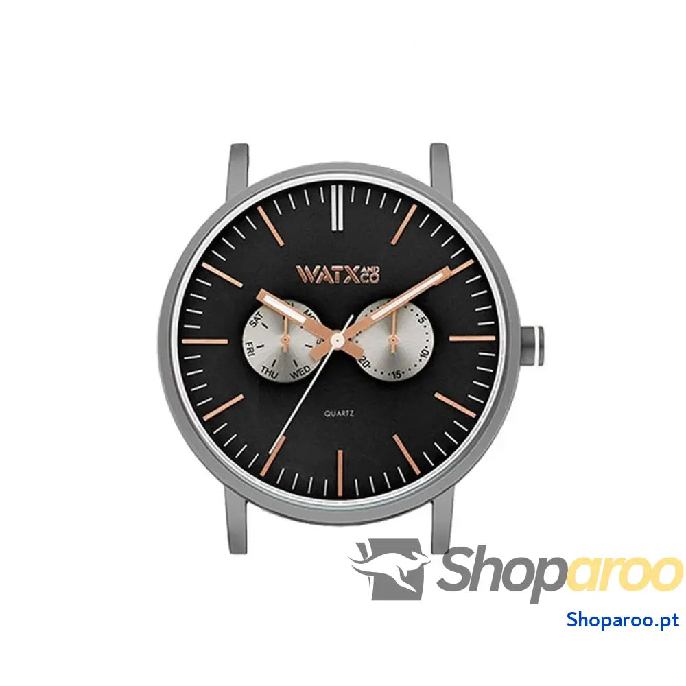 Relógio unissexo Watx & Colors WXCA2736 Cinzento (Ø 44 mm)