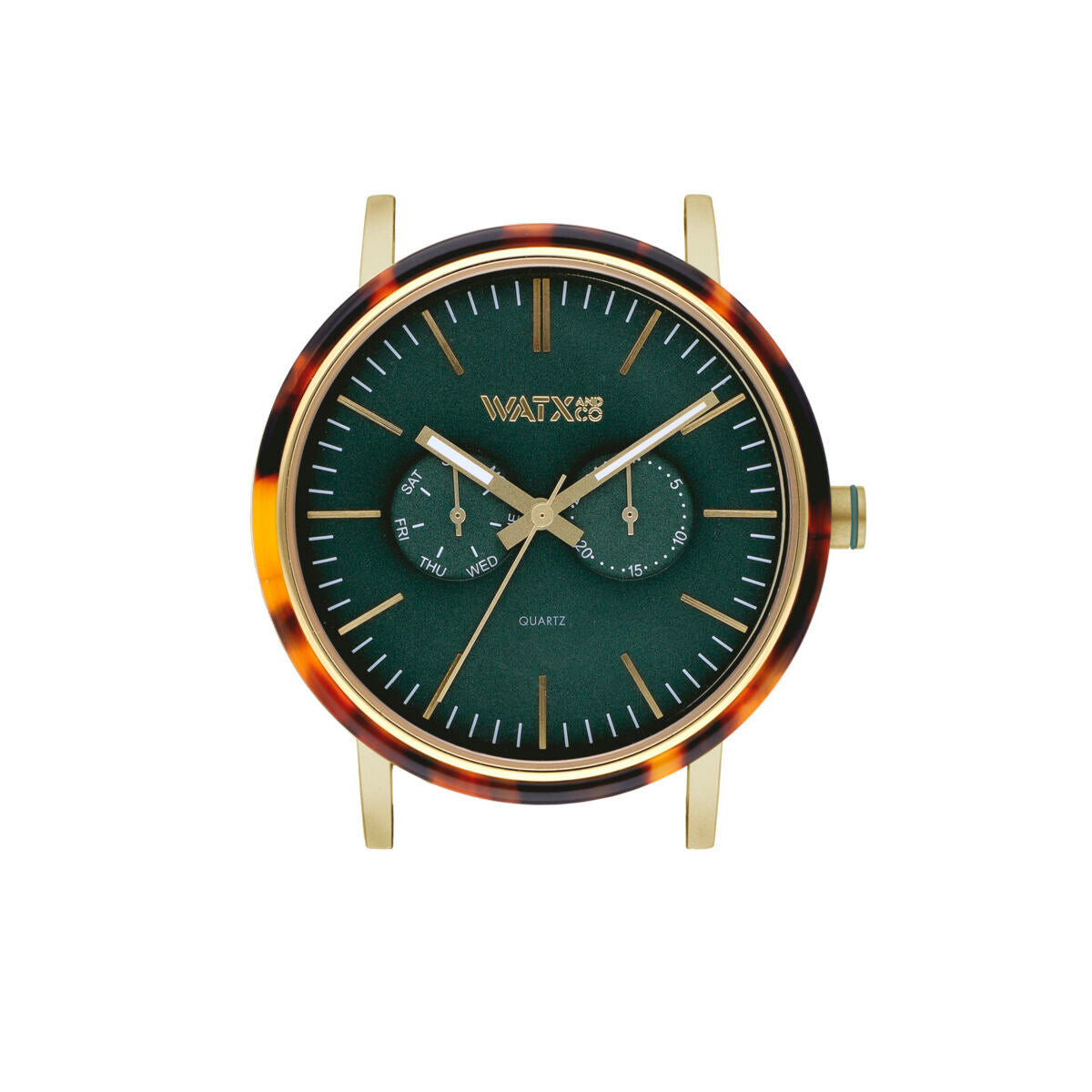 Relógio unissexo Watx & Colors WXCA2740 Verde Dourado (Ø 44 mm)