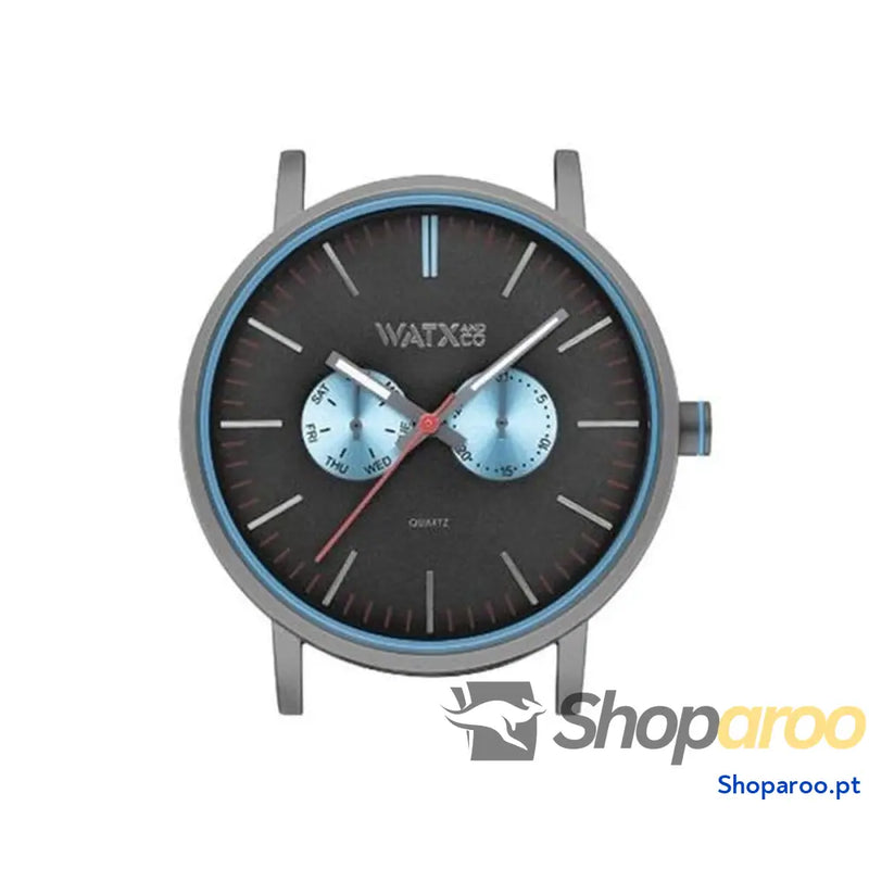 Relógio unissexo Watx & Colors WXCA2742 Cinzento (Ø 44 mm)