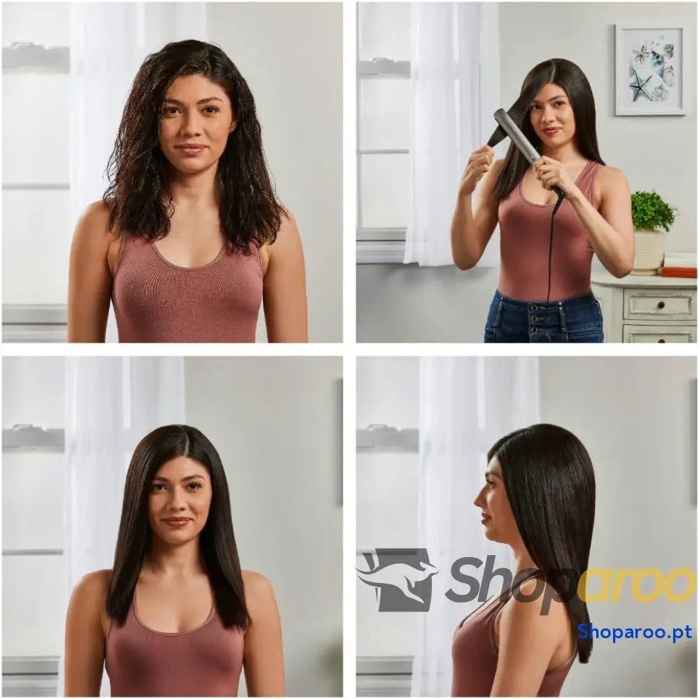 Remington Keratin Therapy Pro Ferro de Cabelo com revestimento cerâmico e proteção contra danos capilares