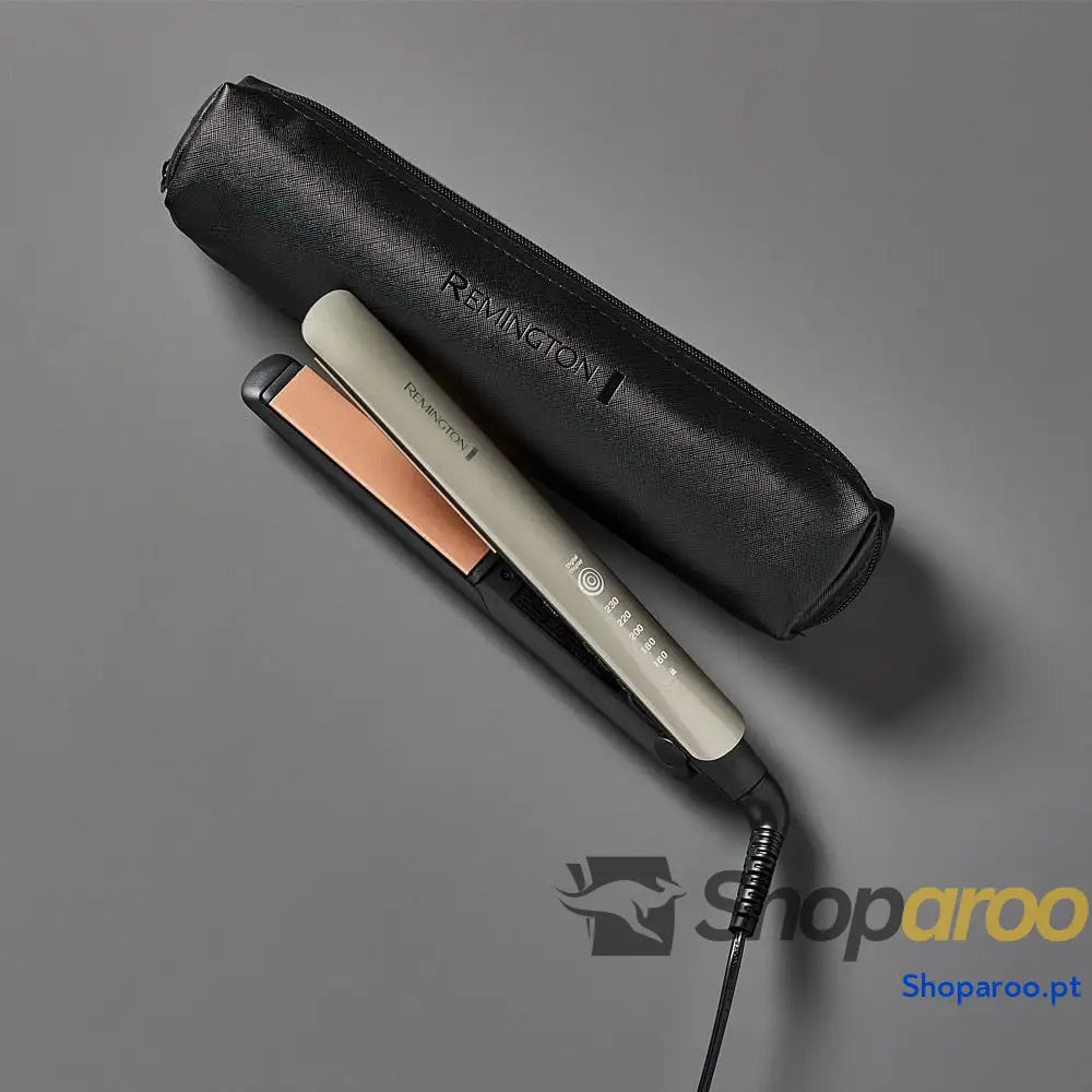 Remington Keratin Therapy Pro Ferro de Cabelo com revestimento cerâmico e proteção contra danos capilares