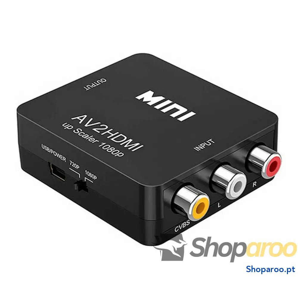 Repetidor de Sinal HDMI 3 x RCA