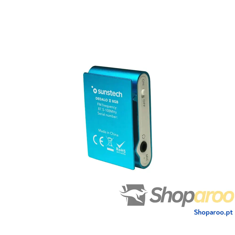 Reprodutor MP3 Sunstech DEDALOIII 1,1’’ 8 GB