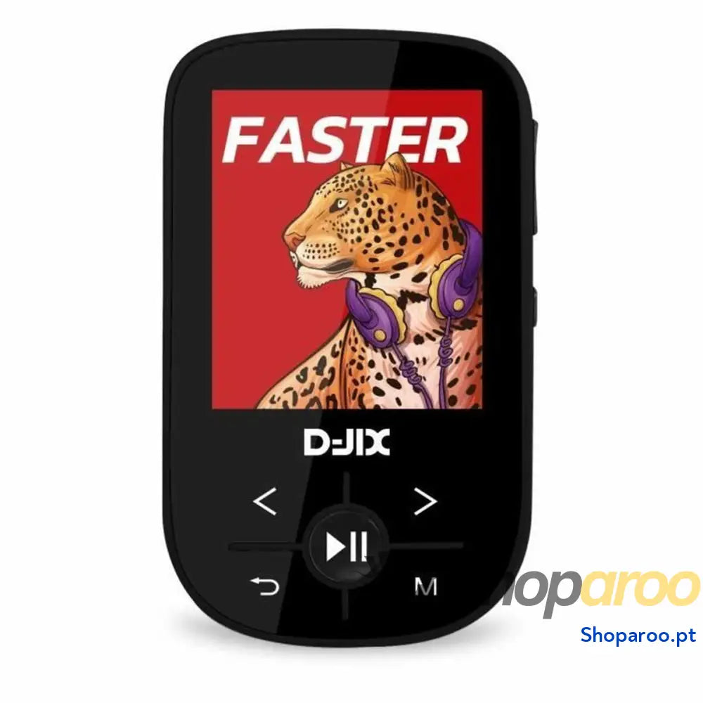 Reprodutor MP4 Logicom C100 4 GB Bluetooth Preto