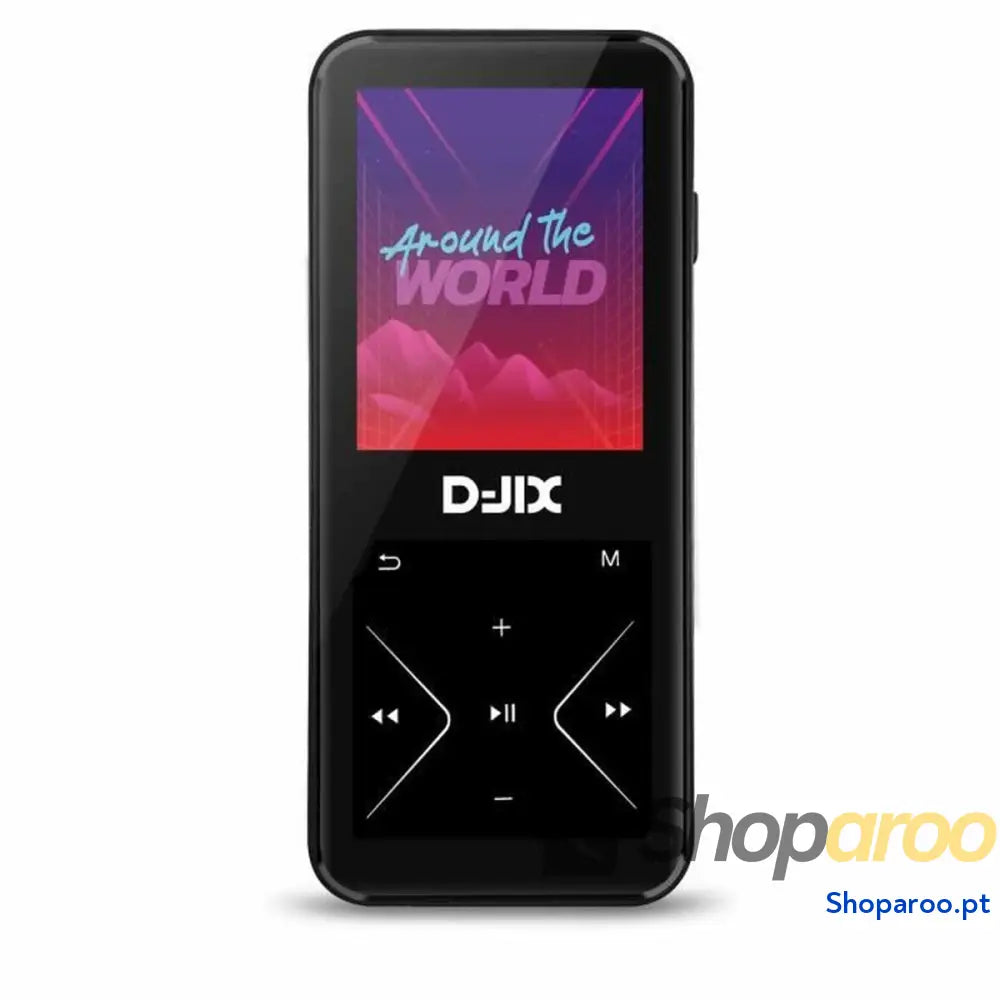 Reprodutor MP4 Logicom M500 8 GB Bluetooth 4.2 Preto