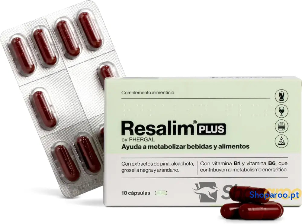 Resalim Plus suplemento para metabolismo energético e redução do cansaço