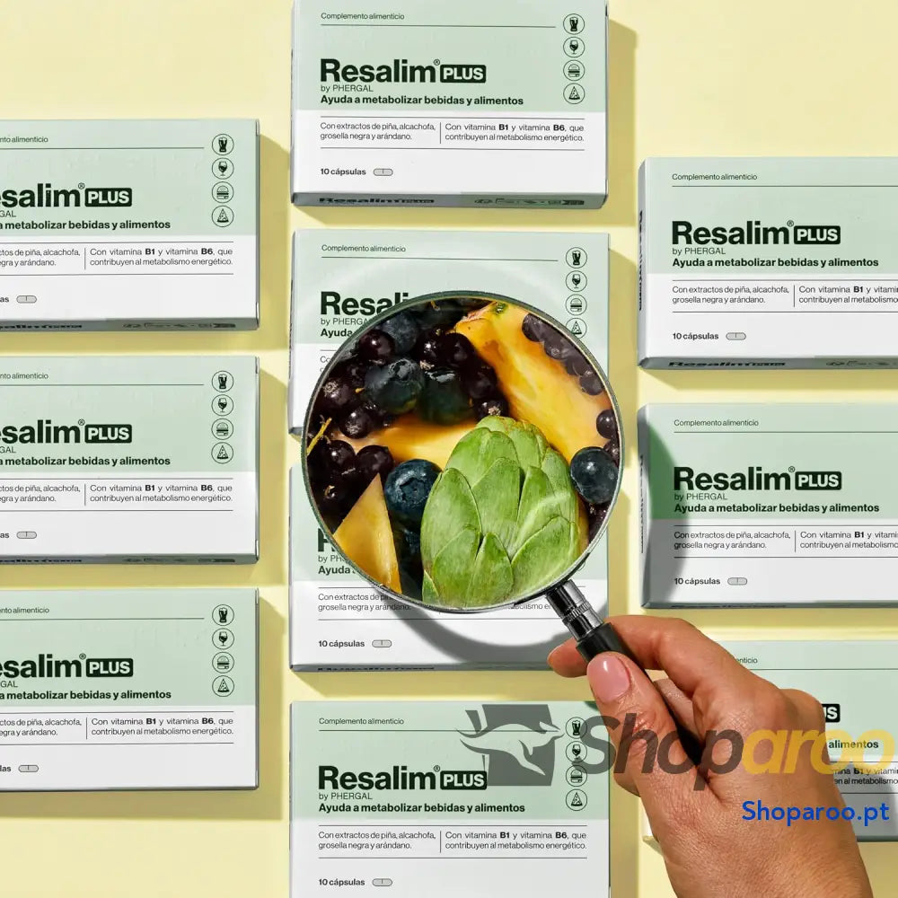 Resalim Plus suplemento para metabolismo energético e redução do cansaço