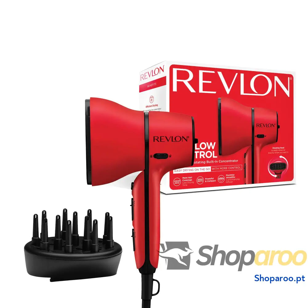 Revlon RVDR5823 secador de cabelo cerâmica iónica design compacto leve 2000W