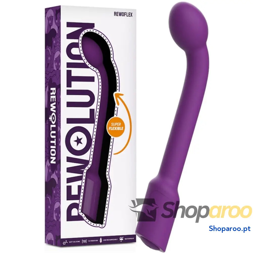 REWOLUTION - REWOFLEX VIBRADOR ESTIMULADOR FLEXÍVEL DE PONTO G