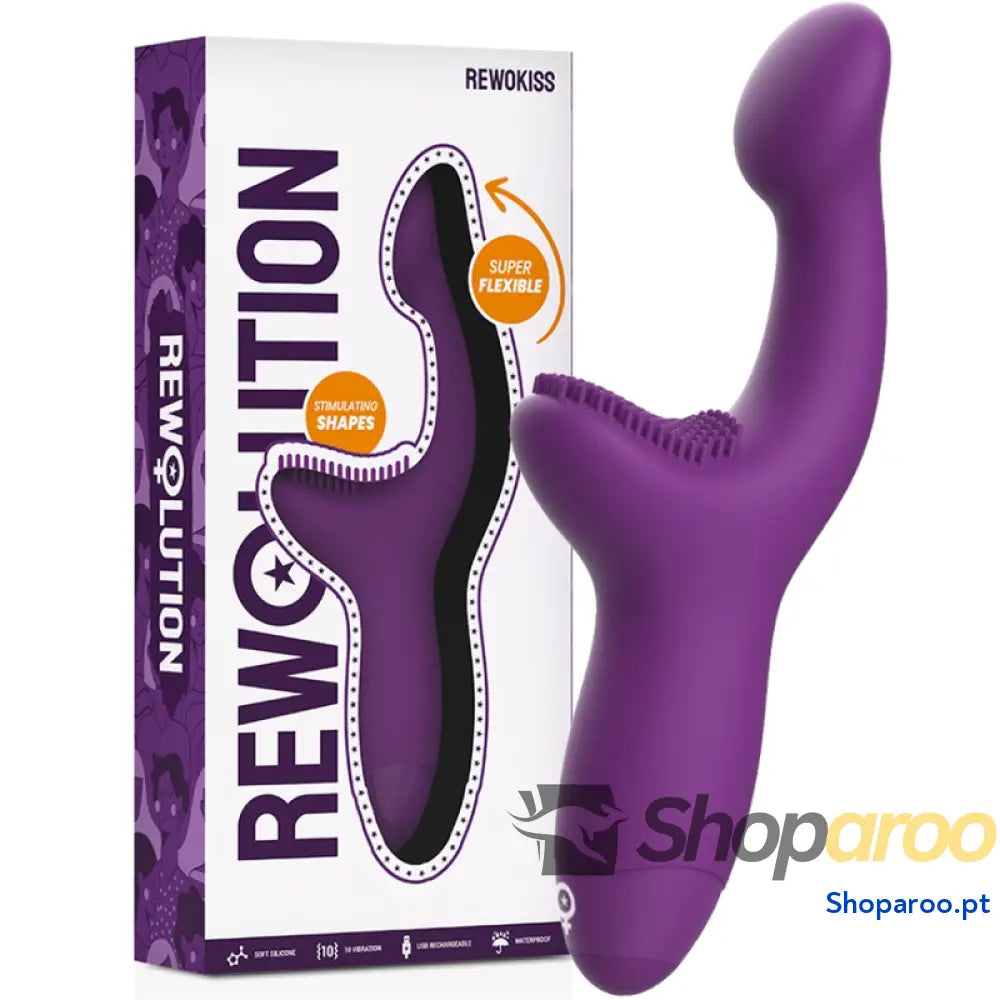 REWOLUTION - REWOKISS VIBRADOR PONTO PARA ESTIMULADOR