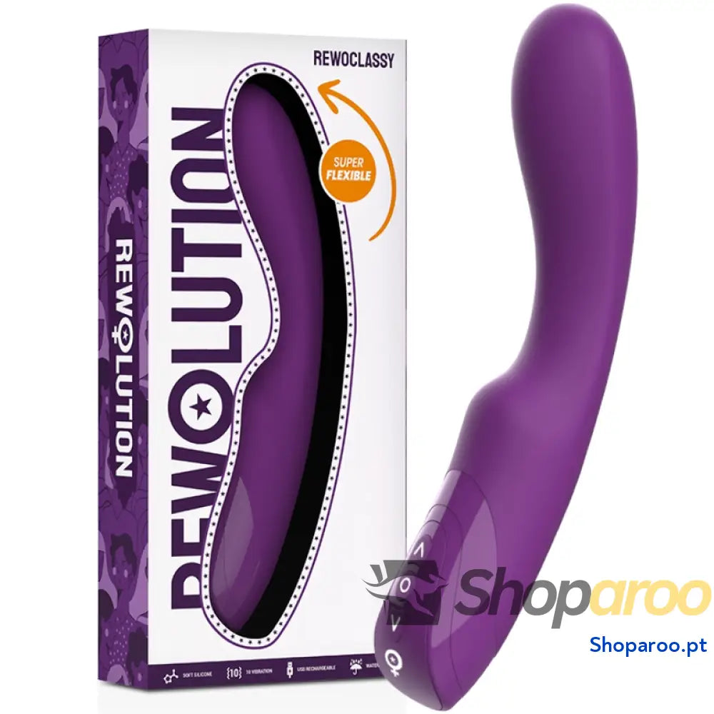 REWOLUTION - VIBRADOR FLEXÍVEL REWOCLASSY