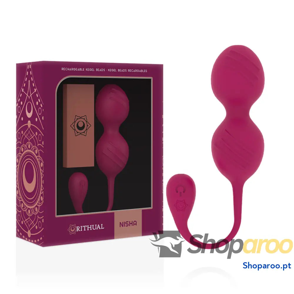 RITHUAL NISHA BOLAS DE KEGEL VIBRATÓRIAS RECARREGVEIS ORQUÍDEA