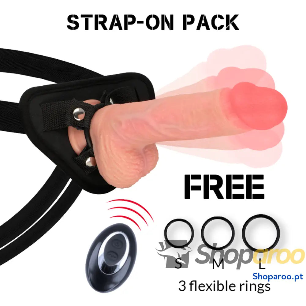 ROCKARMY ARCOTE + VIBRADOR DE SILICONE LÍQUIDO PREMIUM APACHE CONTROLE REMOTO 20.5 CM O 4.62