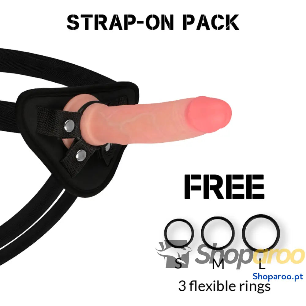 ROCKARMY ARNÊS + DILDO SILICONE LÍQUIDO PREMIUM AVENGER 19 CM O 3.98