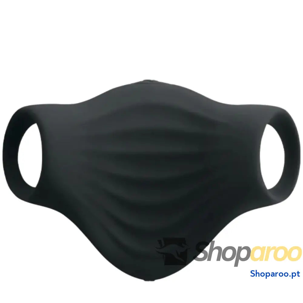 ROCKS-OFF - MASTURBADOR VIBRADOR FLEXÍVEL PALM BLACK