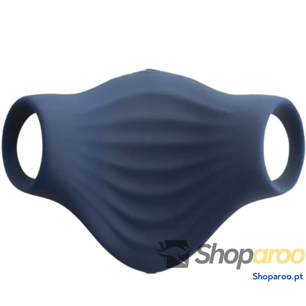 ROCKS-OFF - MASTURBADOR VIBRADOR FLEXÍVEL PALM BLUE