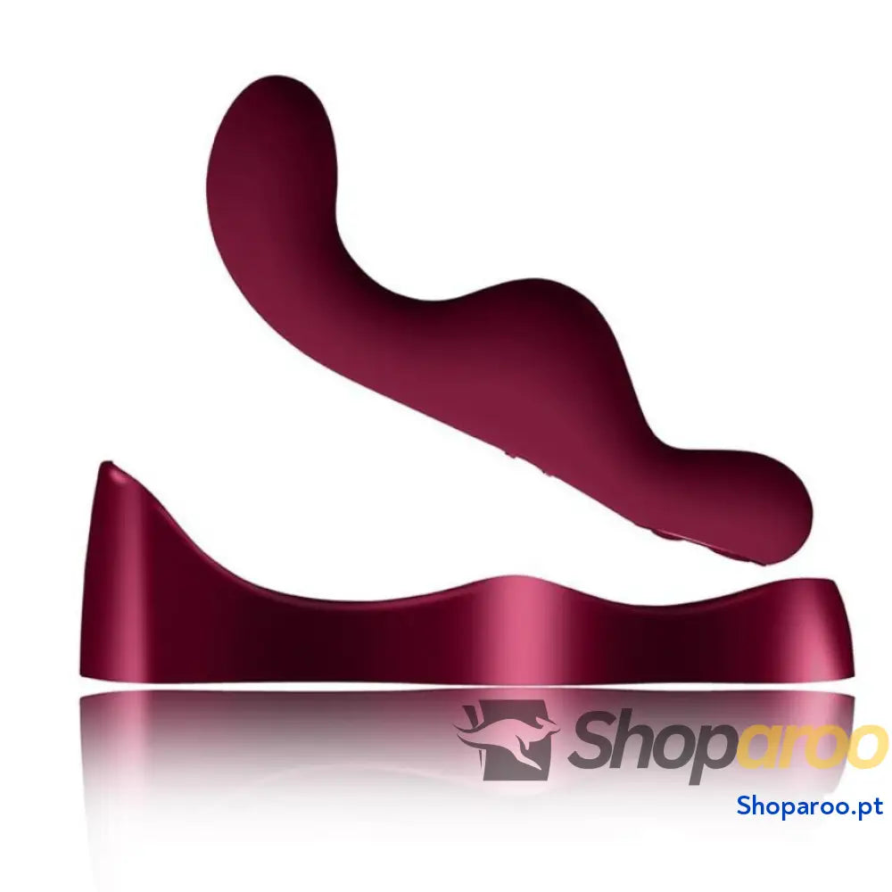 ROCKS OFF VIBRADOR PONTO G RUBY GLOW BLUSH VERMELHO