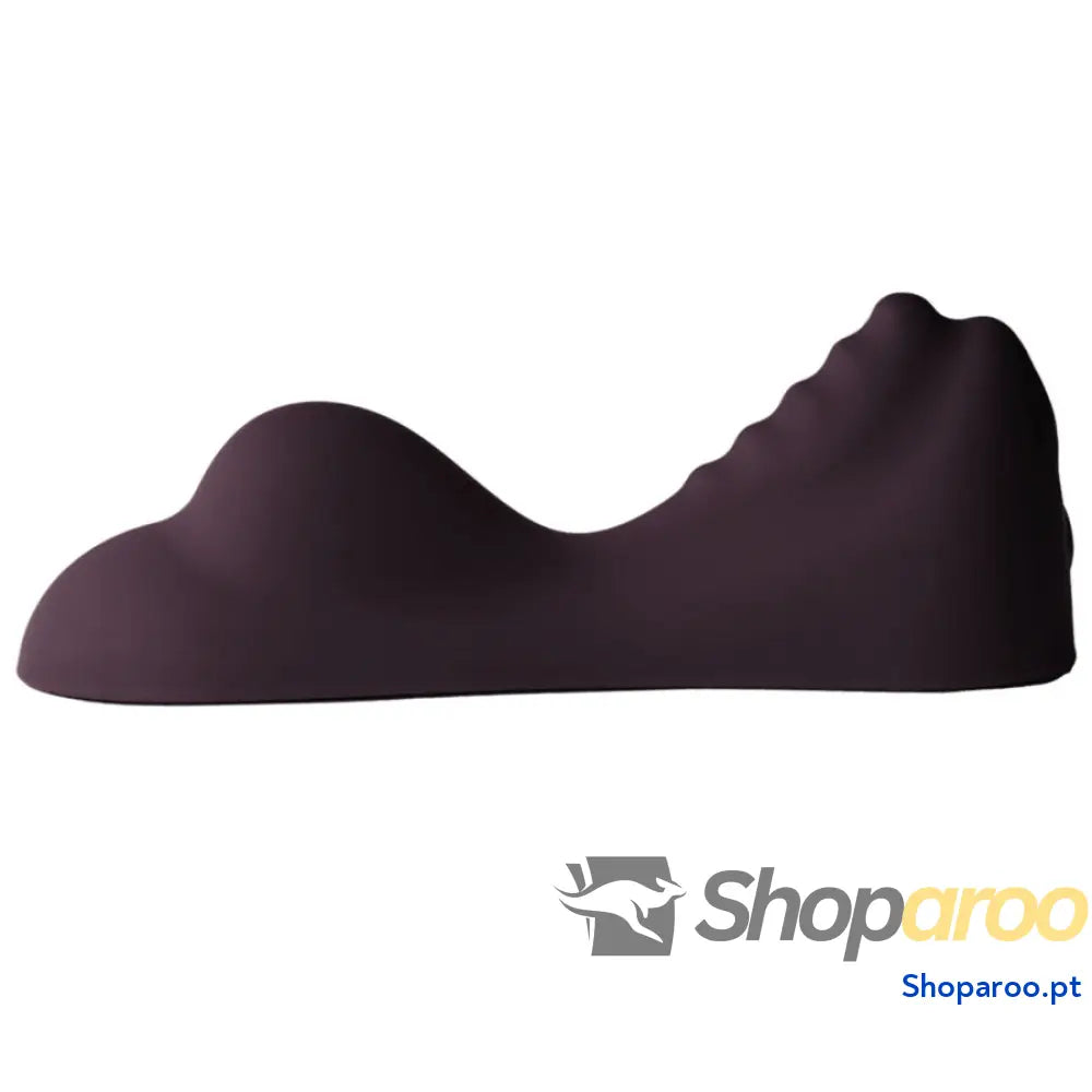 ROCKS OFF VIBRADOR RUBY GLOW ROXO PARA SENTAR