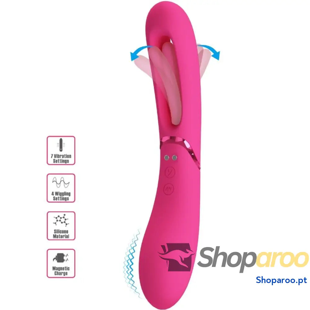 ROMANCE - VIBRADOR LEXIE G-SPOT 7 VIBRAÇÕES ROSA