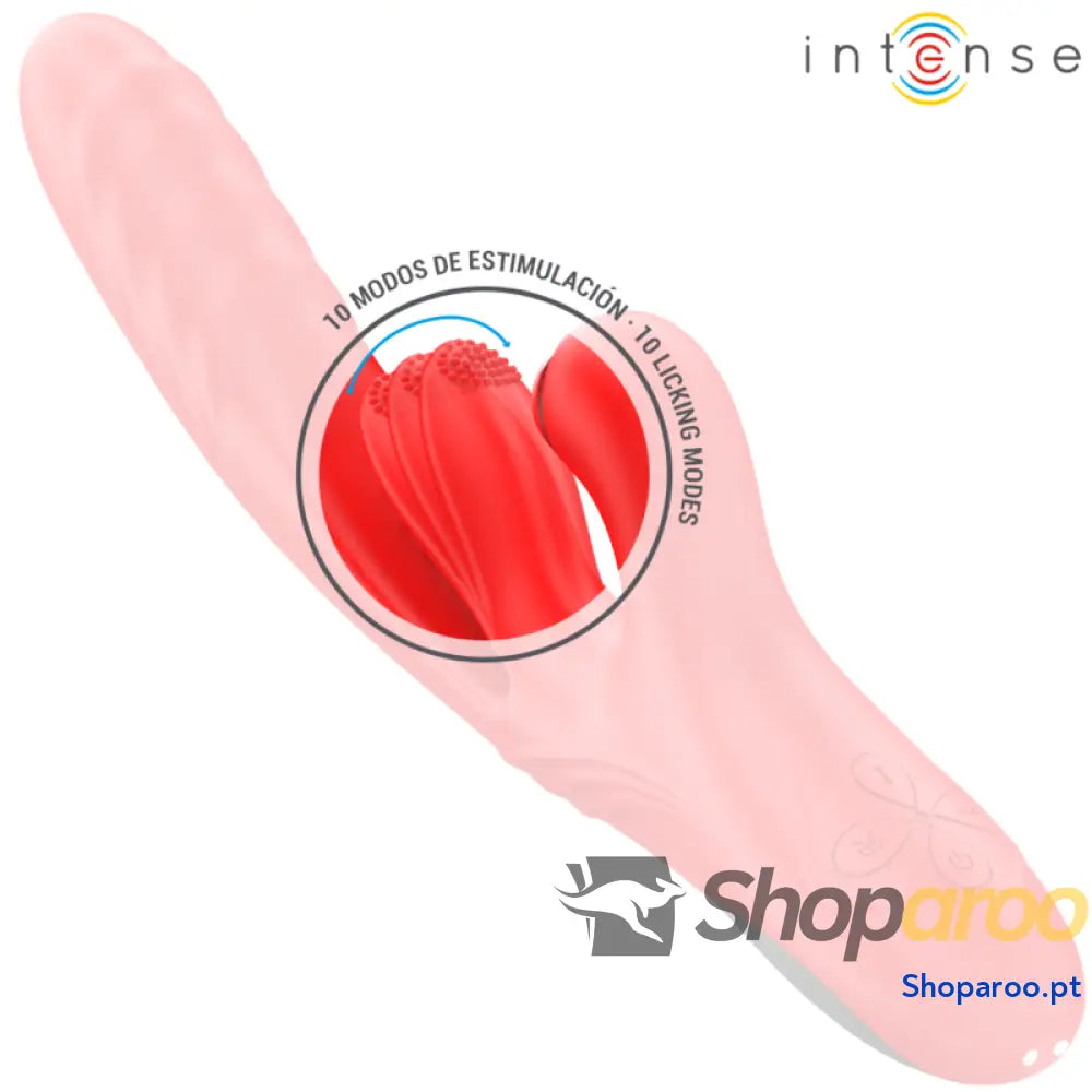 ROSALIA VIBRADOR MULTIFUNCIONAL 3 EM 1 VERMELHO