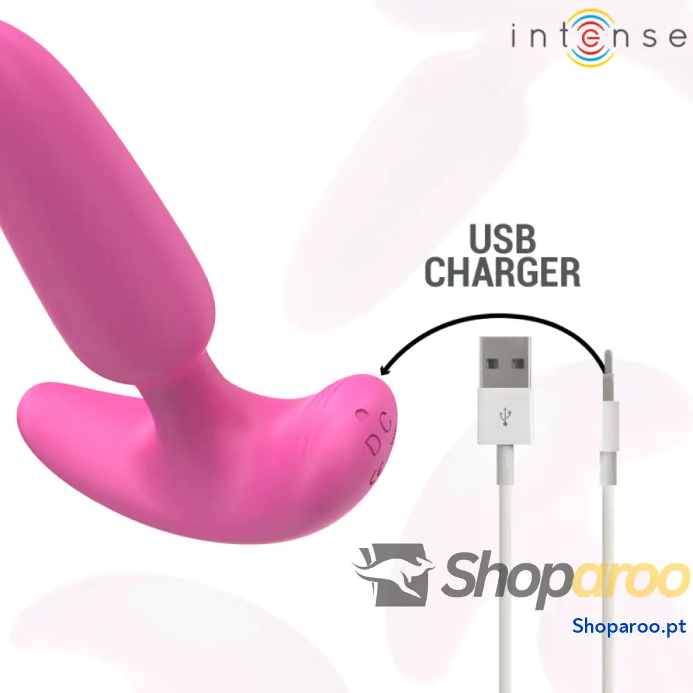 ROSS PLUG ANAL 10 VIBRAÇÕES ROSA CONTROLE REMOTO