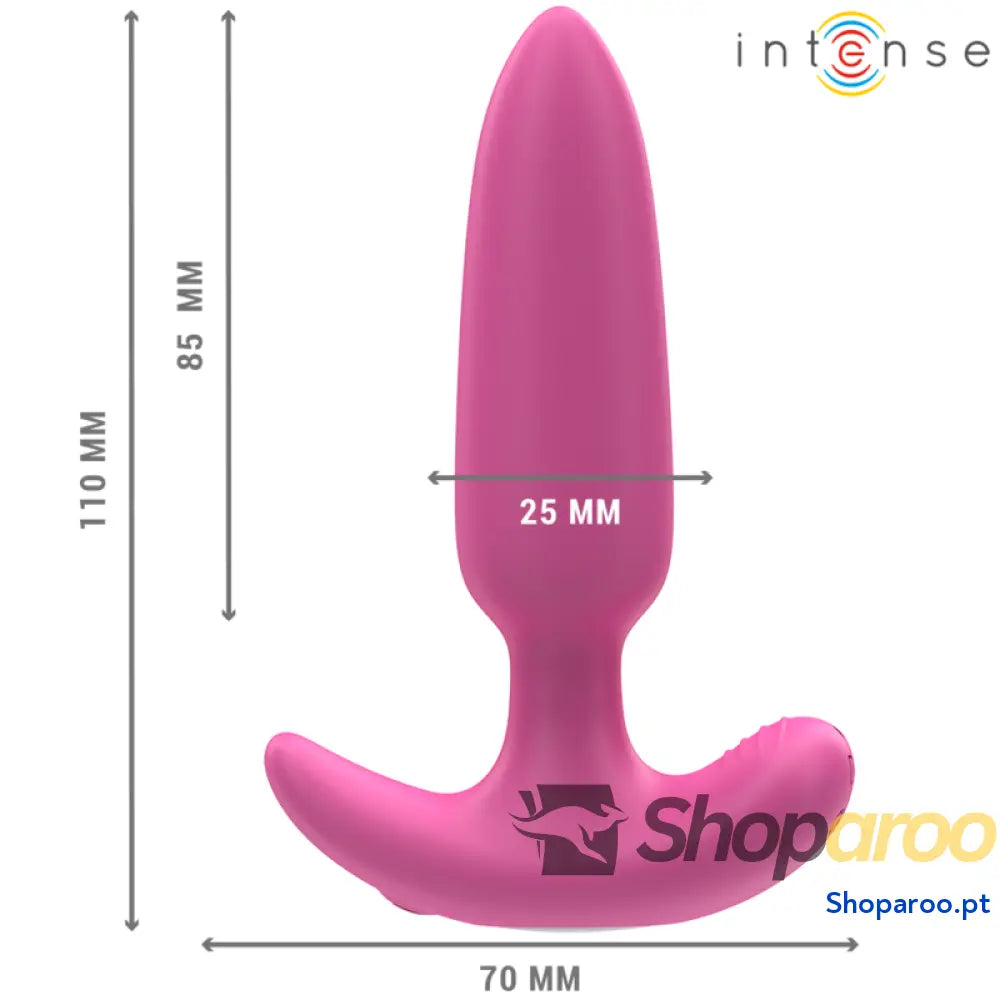 ROSS PLUG ANAL 10 VIBRAÇÕES ROSA CONTROLE REMOTO