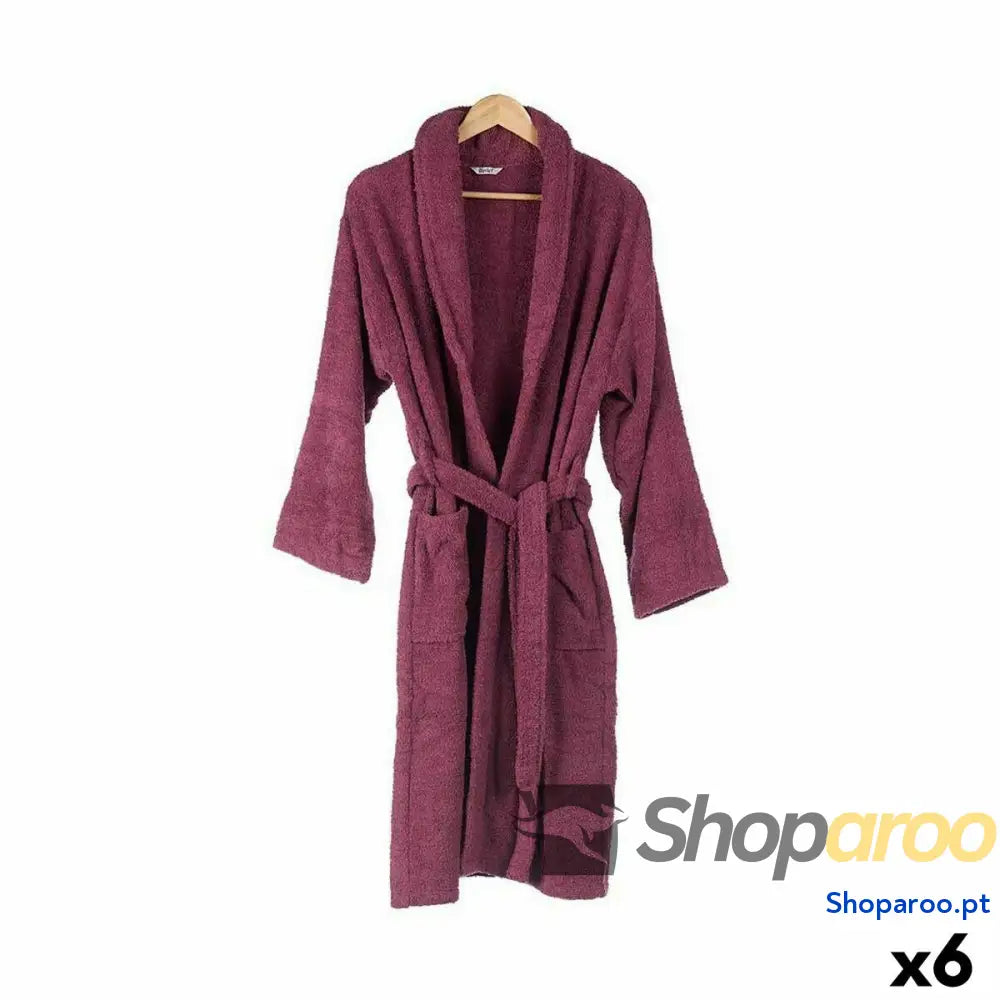 Roupão Berilo REF 9/LXL Vermelho L/XL (6 Unidades)