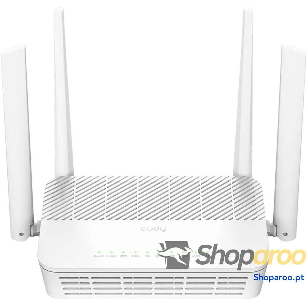 Router Cudy WR3000S Branco RJ45 Ethernet LAN Wi-Fi