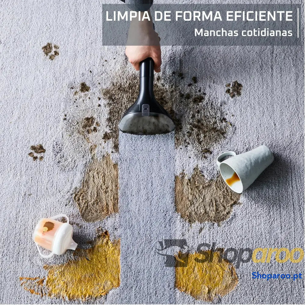 Rowenta Clean It aspirador de estofos limpeza rápida e fácil adequado para sujidade animais estimação tapetes interior