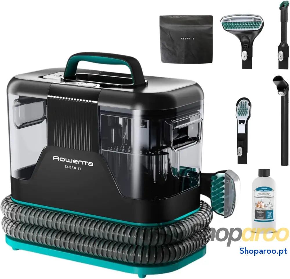 Rowenta Clean It aspirador de estofos limpeza rápida e fácil adequado para sujidade animais estimação tapetes interior