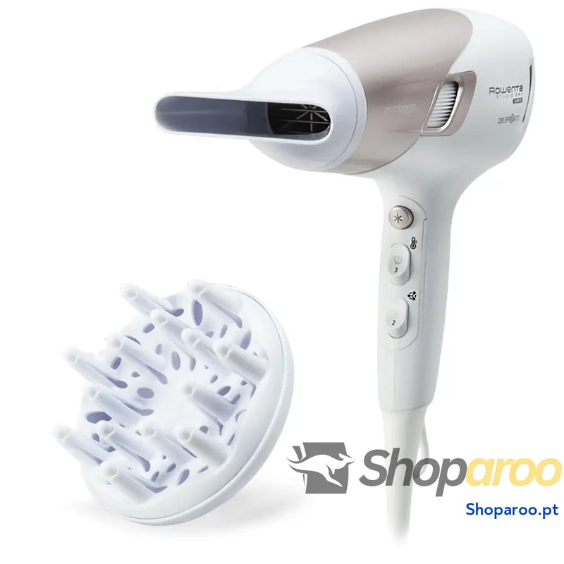 Secador de cabelo Rowenta Studio Dry CV5830 2300 W tecnologia Effiwatts 6 definições velocidade/temperatura controlo