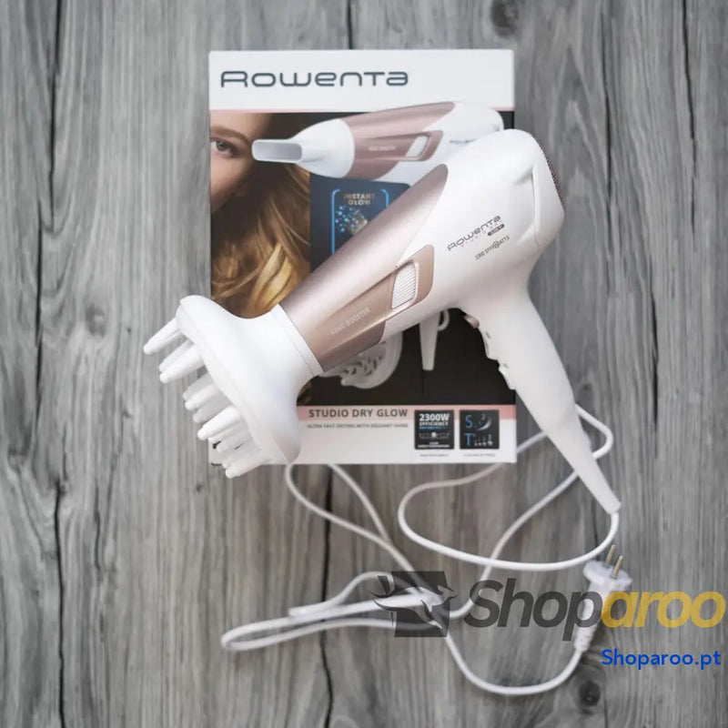 Secador de cabelo Rowenta Studio Dry CV5830 2300 W tecnologia Effiwatts 6 definições velocidade/temperatura controlo