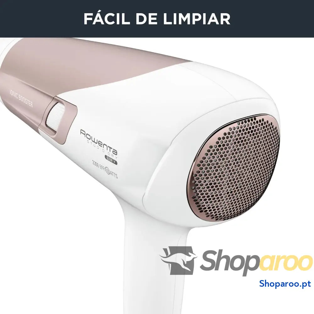 Secador de cabelo Rowenta Studio Dry CV5830 2300 W tecnologia Effiwatts 6 definições velocidade/temperatura controlo