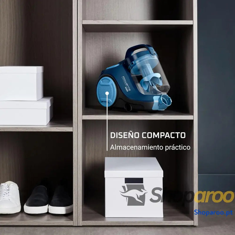 Rowenta Swift Power RO2981 Total Care aspirador sem bolsa sistema ciclónico depósito de 1,5 l escova parquet 2 em 1