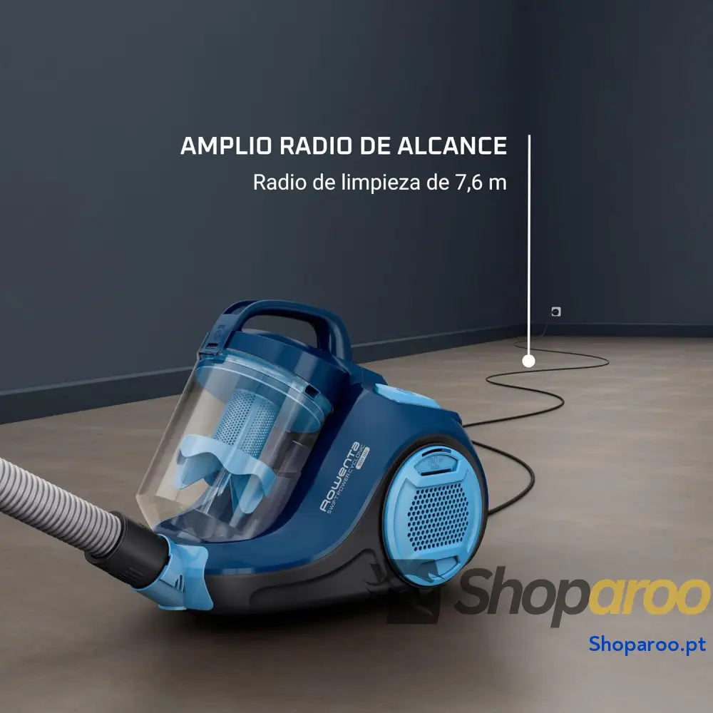 Rowenta Swift Power RO2981 Total Care aspirador sem bolsa sistema ciclónico depósito de 1,5 l escova parquet 2 em 1