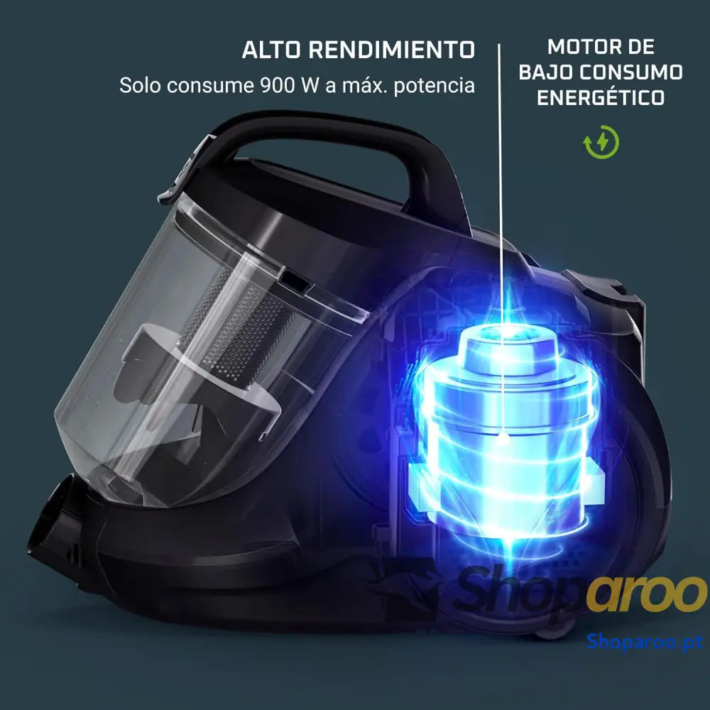Rowenta Swift Power RO2981 Total Care aspirador sem bolsa sistema ciclónico depósito de 1,5 l escova parquet 2 em 1