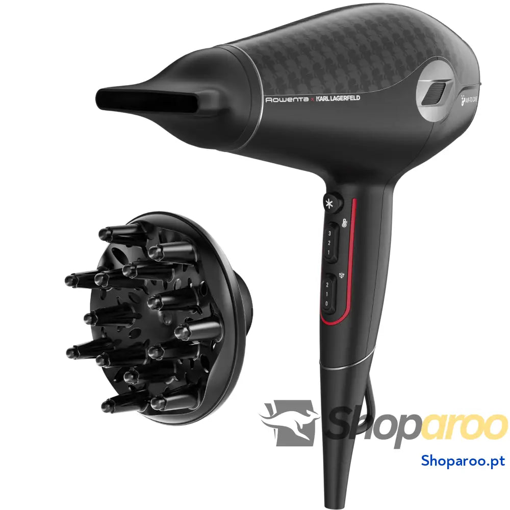 Secador de Cabelo Rowenta x Karl Lagerfeld Studio Dry CV581L 2300W