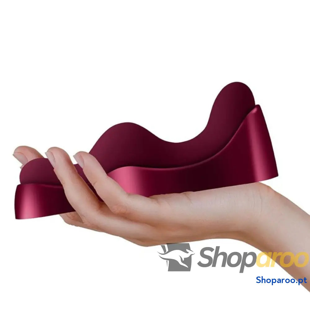 Ruby Glow Vibrador com Controle Remoto para Estimulação Mãos Livres