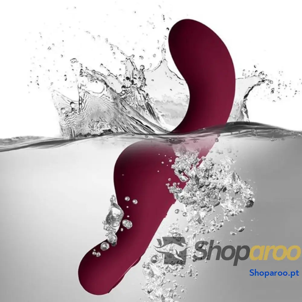 Ruby Glow Vibrador com Controle Remoto para Estimulação Mãos Livres