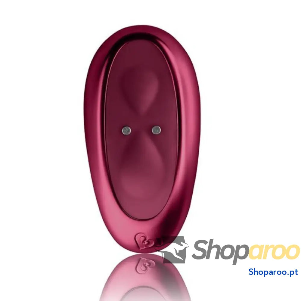 Ruby Glow Vibrador com Controle Remoto para Estimulação Mãos Livres