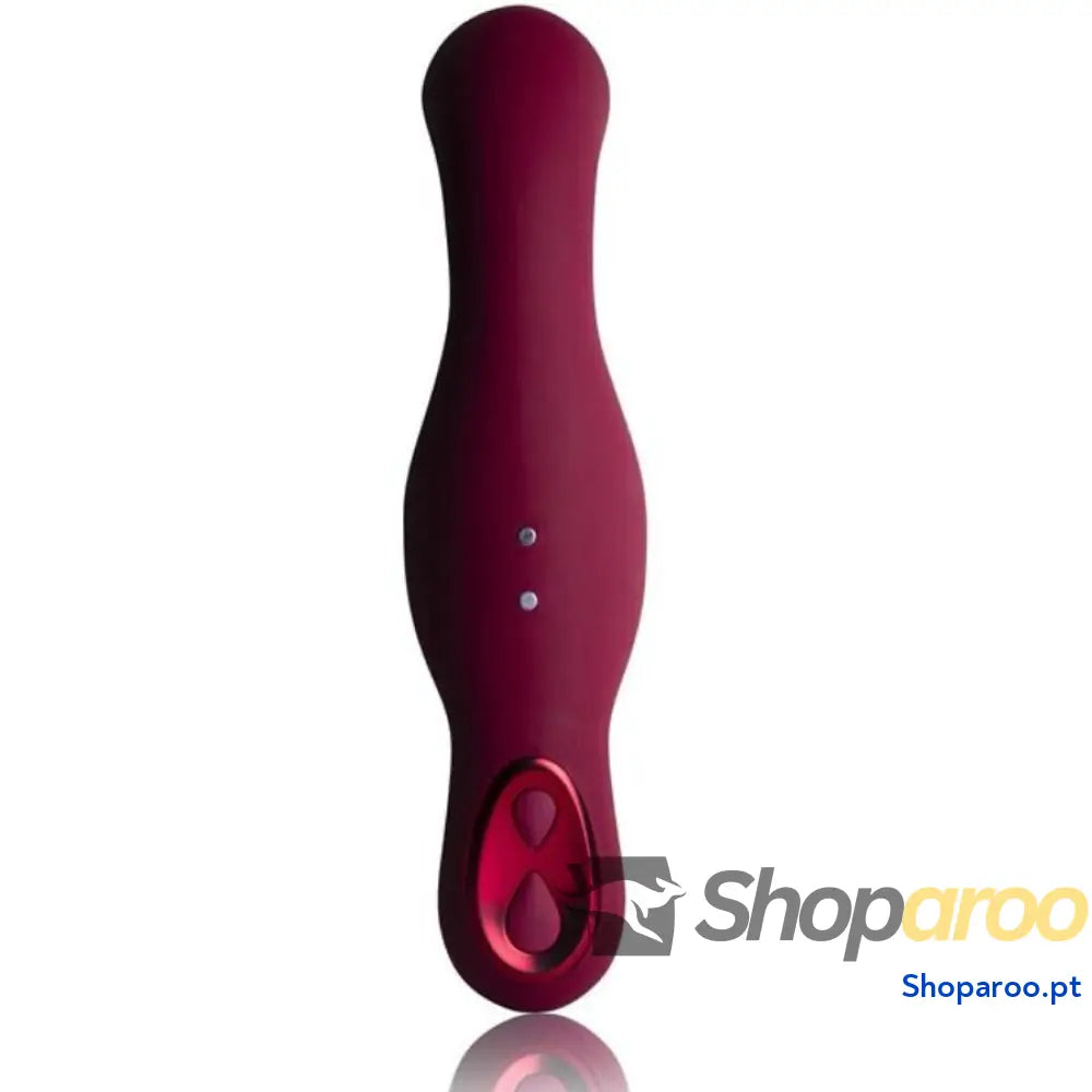 Ruby Glow Vibrador com Controle Remoto para Estimulação Mãos Livres