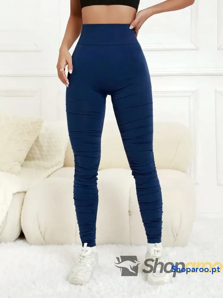 Ruched High Waist Active Leggings