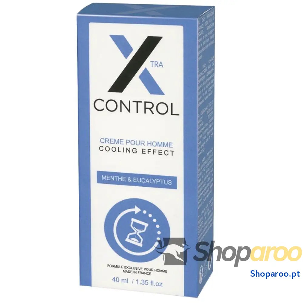 RUF - X CONTROL CREME EFEITO FRIO PARA HOMEM 40 ML