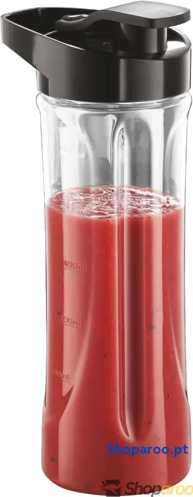 Liquidificadora individual Mix & Go liquidificadora Smoothie mini liquidificador para sumos batidos antracite copo