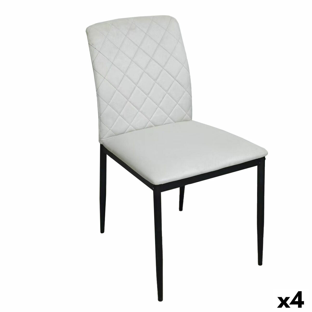 Cadeira Versa ZEGERS  Bege 58 x 83 x 44 cm (4 Unidades)